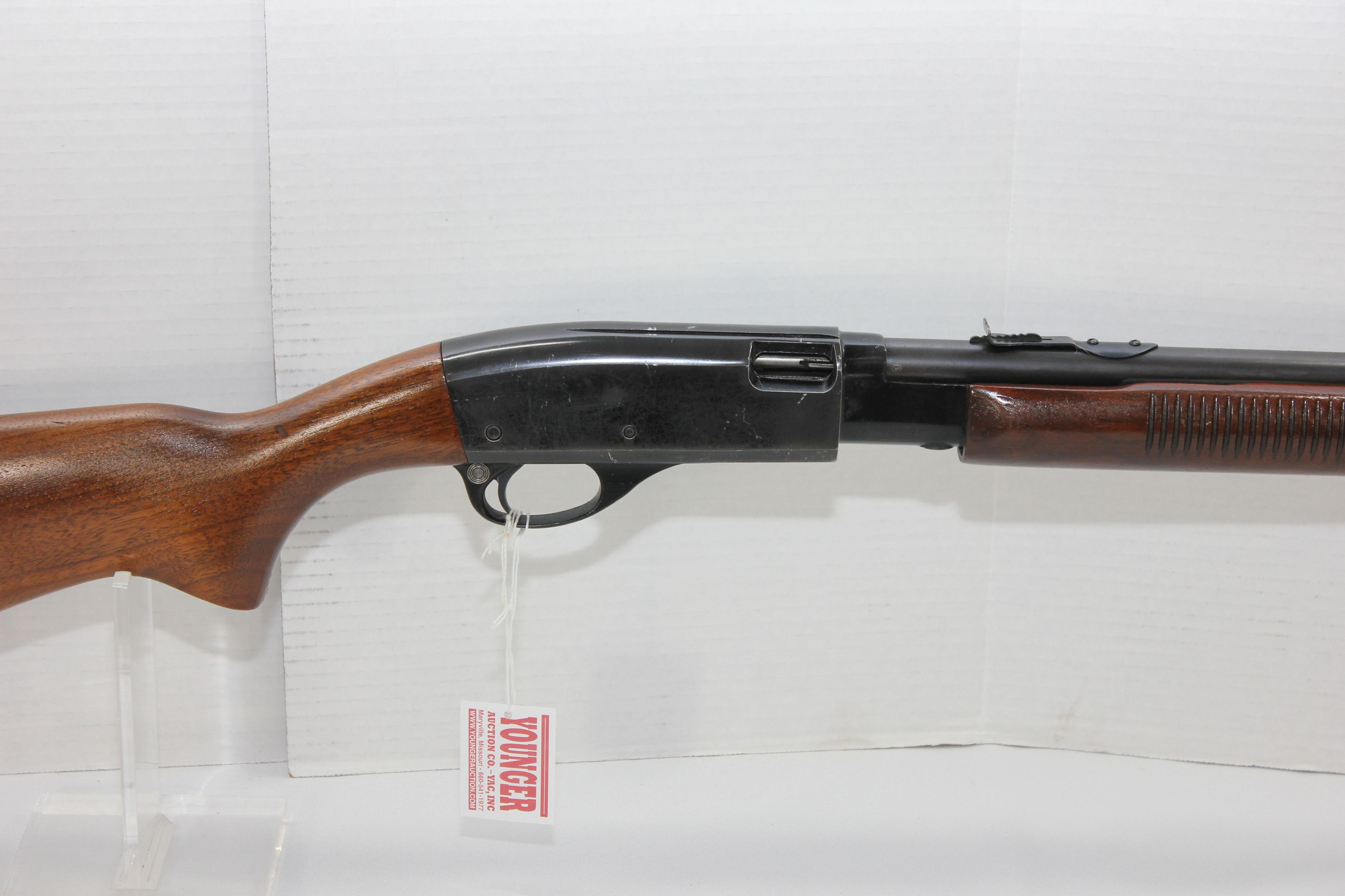 Remington Model 572 Fieldmaster .22 S/L/LR Tube Fed Pump Action Rifle; SN N/A