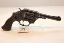 High Standard Model R-100 .22LR 9-Shot Double Action Revolver w/5" BBL and Bakelite Grips; SN 572