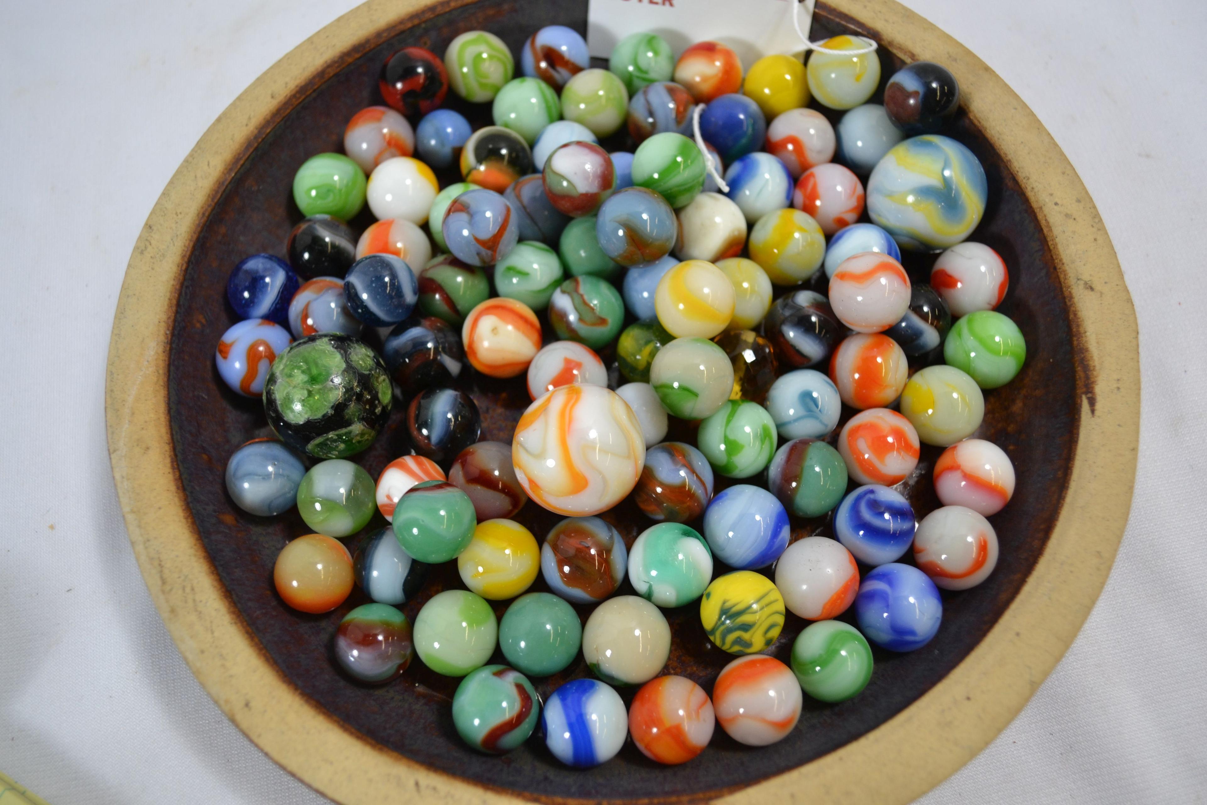Vintage Marbles includes Slag, End of Day, and More