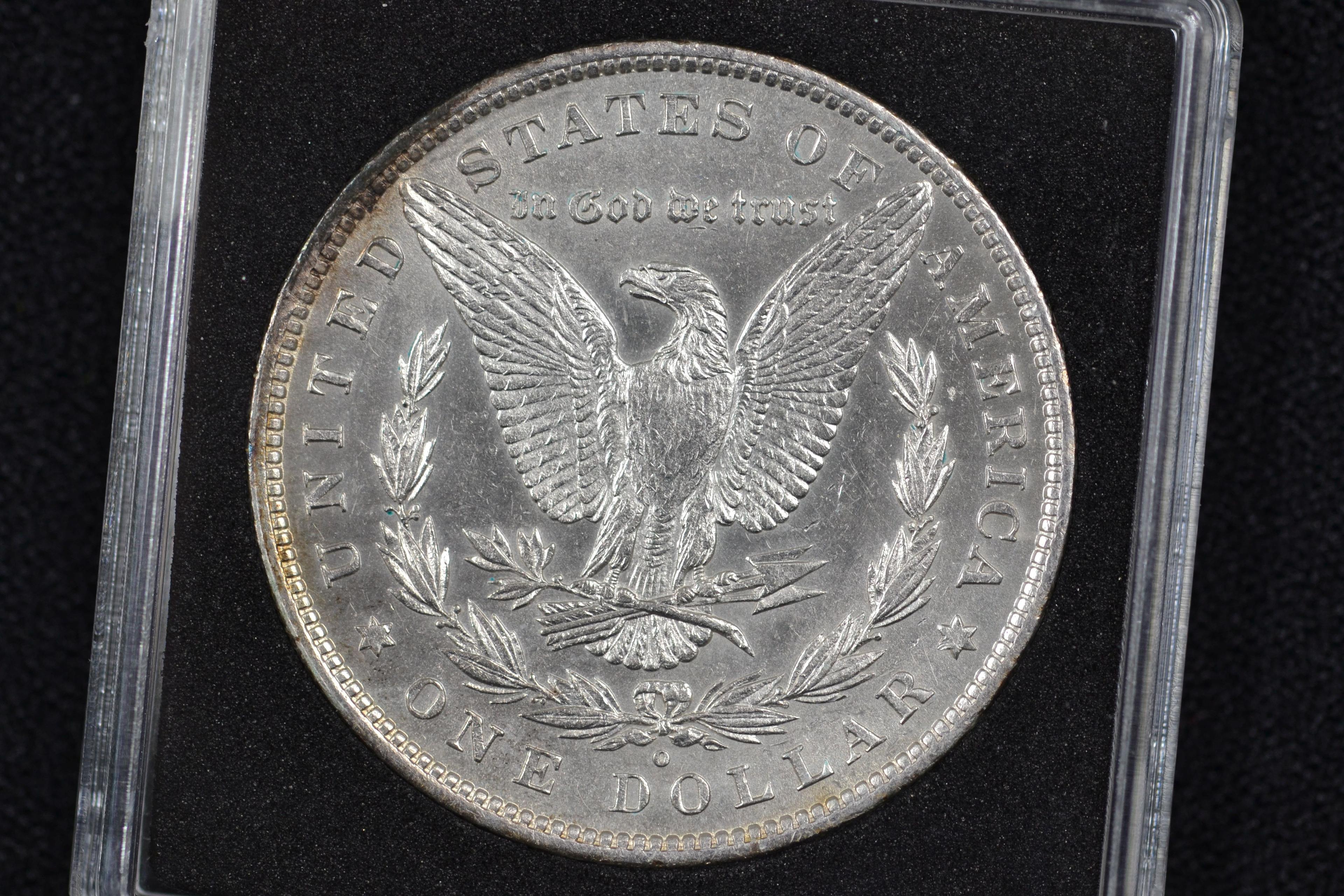 1880-O Morgan Silver Dollar; BU