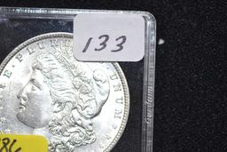 1886 Morgan Silver Dollar; MS 63