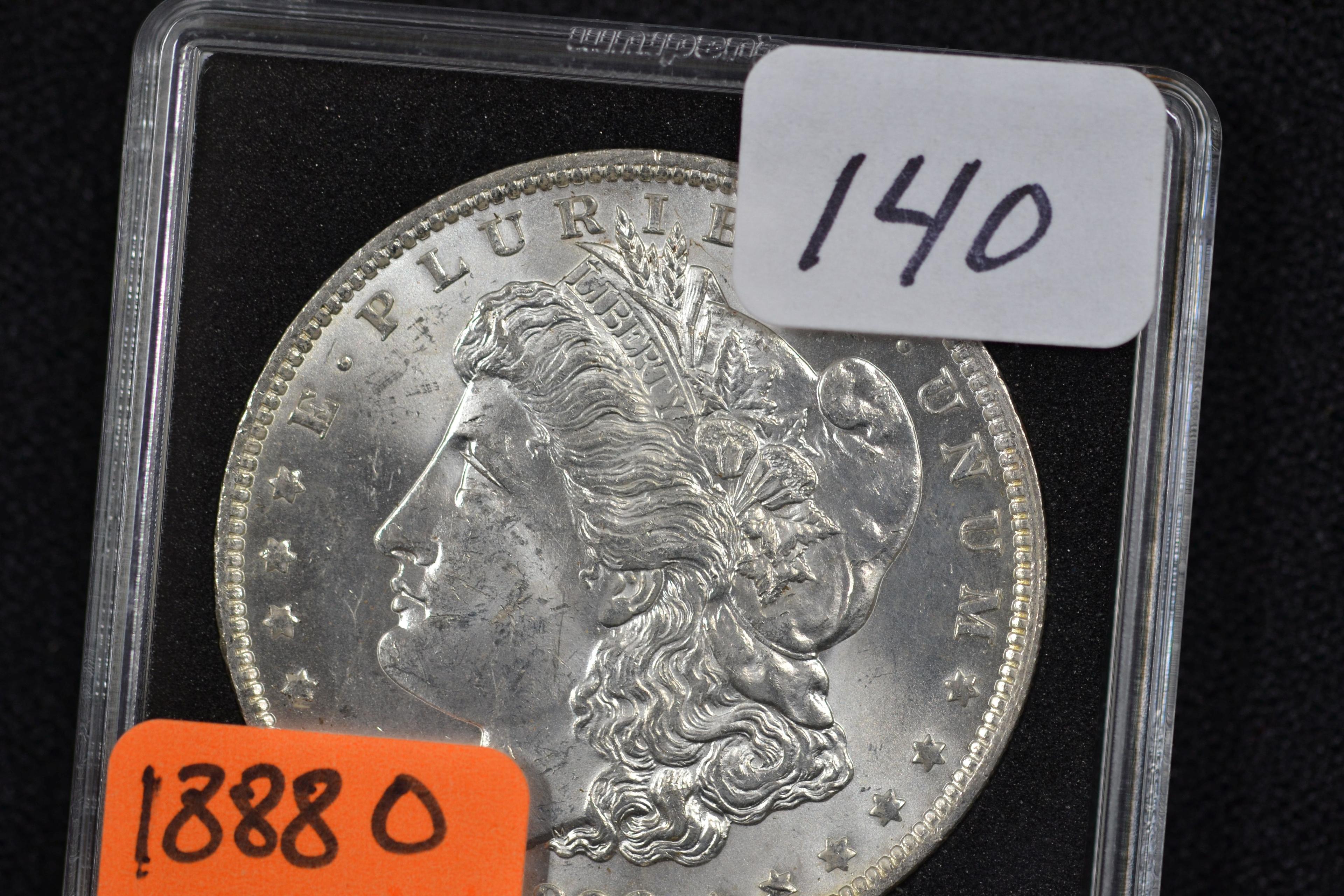 1888-O Morgan Silver Dollar; MS 64