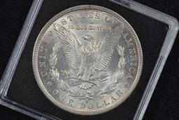 1891-S Morgan Silver Dollar; MS 64