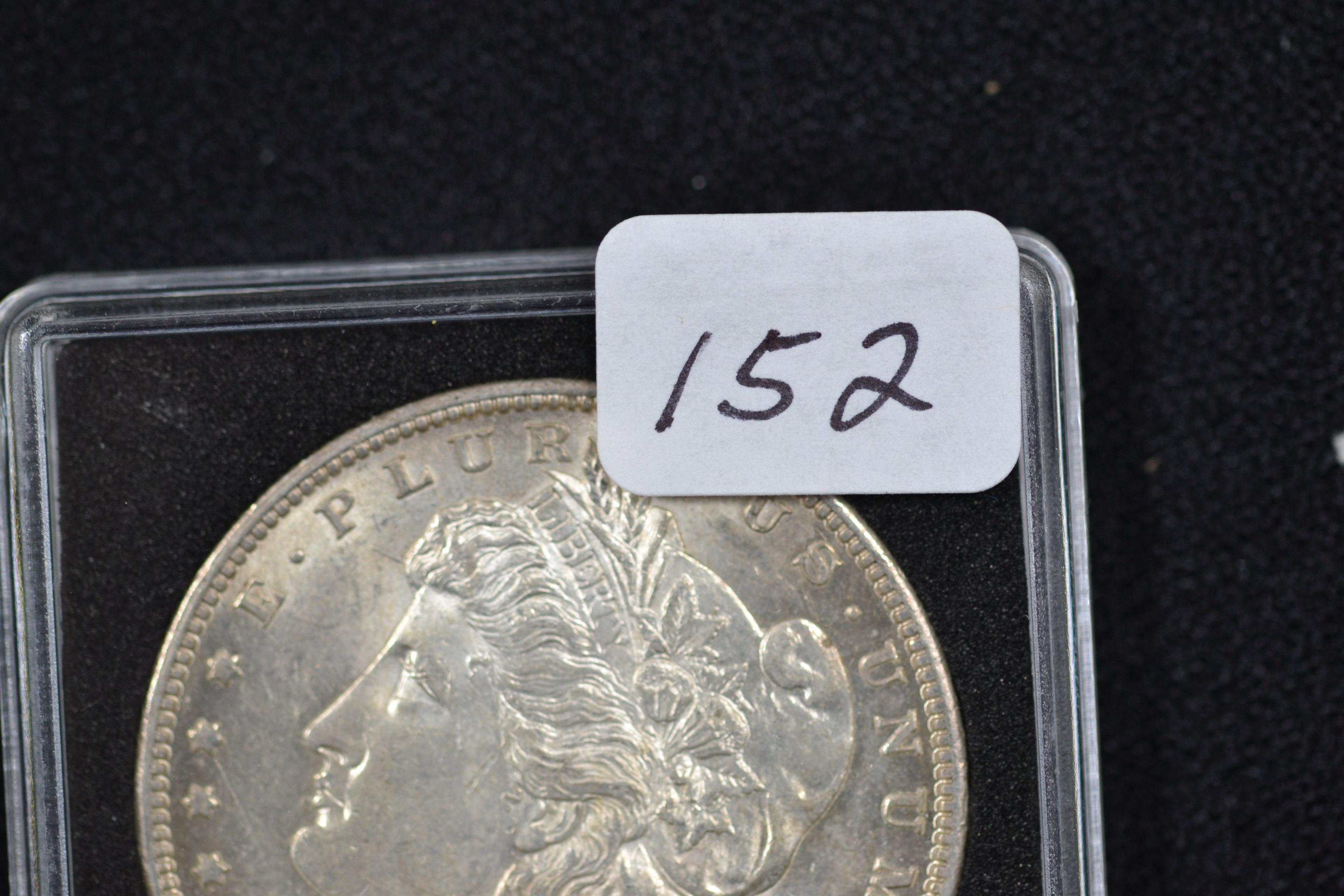 1891-S Morgan Silver Dollar; MS 64