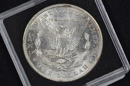 1897-S Morgan Silver Dollar; MS 63