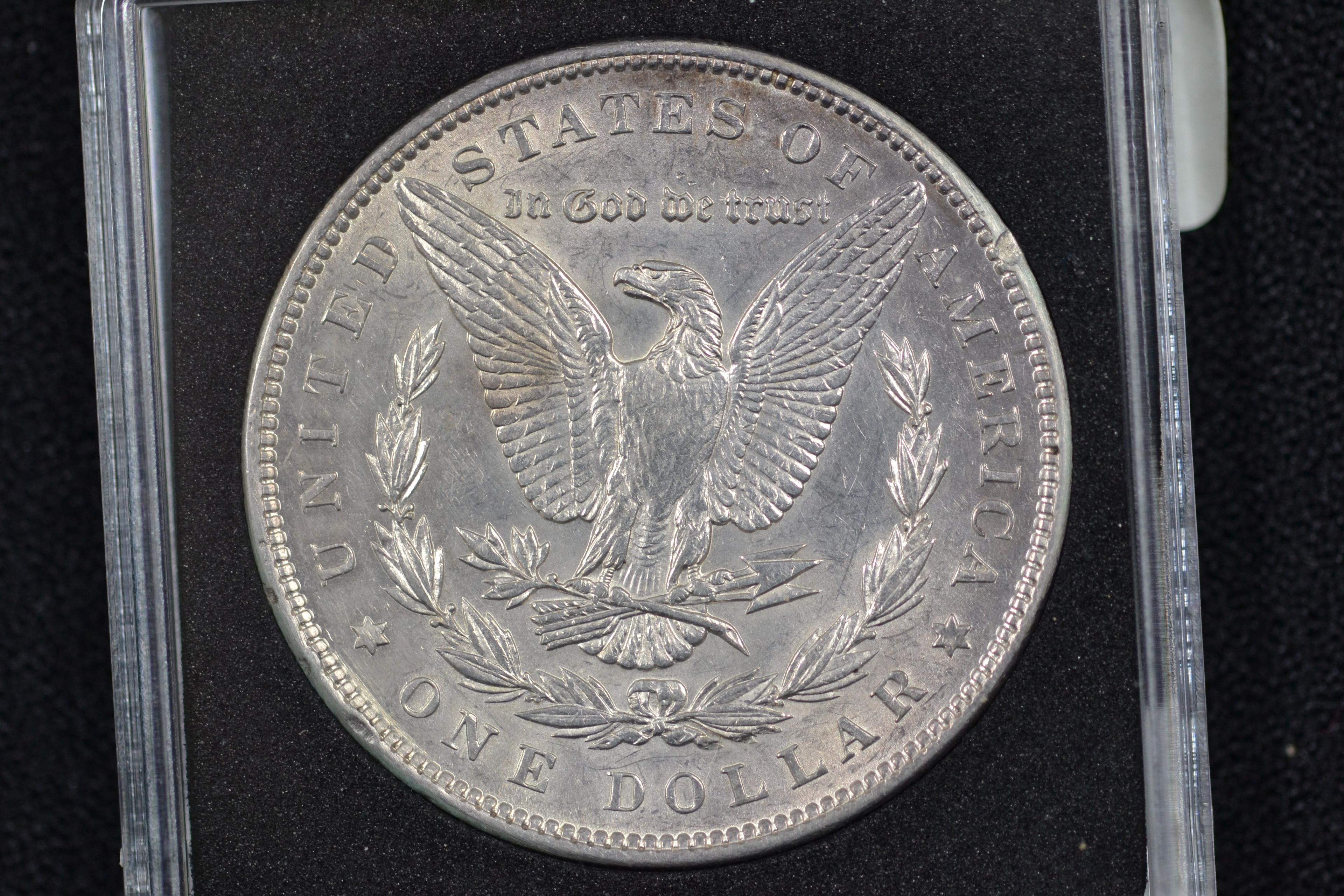 1899 Morgan Silver Dollar; MS 63