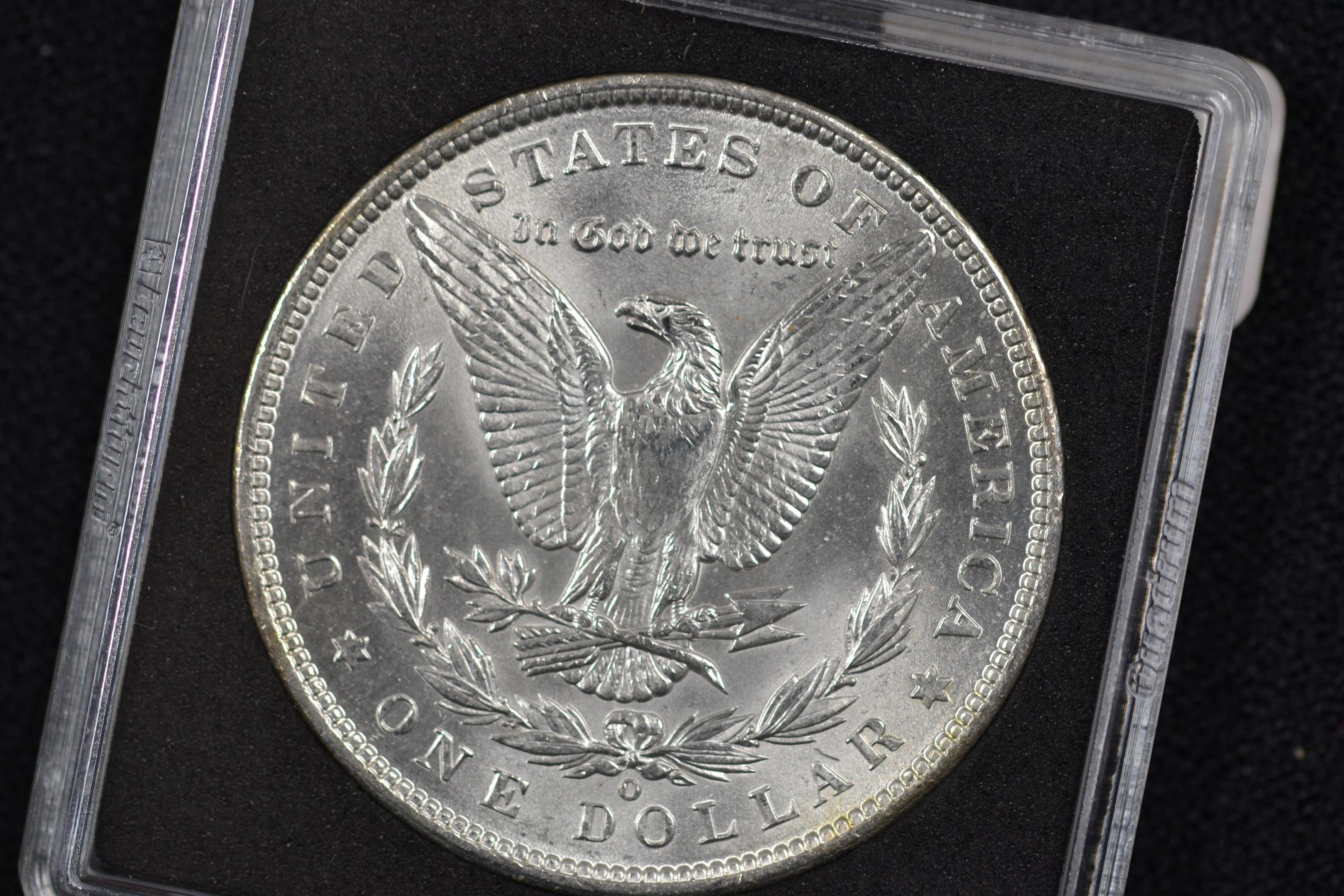 1900-O Morgan Silver Dollar; MS 64