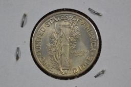 1936 Mercury Dime; MS 63