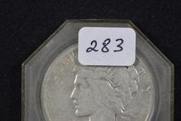 1922-S Peace Dollar; VG