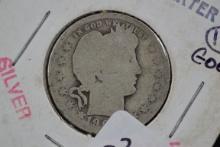 1905 Barber Quarter; G