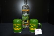 John Deere Salt and Pepper and John Deere Olive Oil Decanter