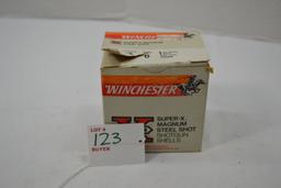 Winchester Super X Magnum Ammo, Steel Shot, 25 Shells, 20ga, 3", 6 Shot