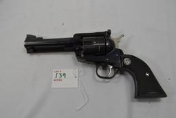 Ruger New Model Blackhawk 357mag, Single Action 6 Shot Revolver, 4 3/4" BBL, Adj Sights, With Factor