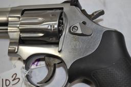 Smith & Wesson Model 617-6 22 LR, 10 Shot Double Action Revolver, Stainless Steel Adjustable Sites,