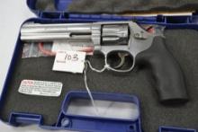 Smith & Wesson Model 617-6 22 LR, 10 Shot Double Action Revolver, Stainless Steel Adjustable Sites,