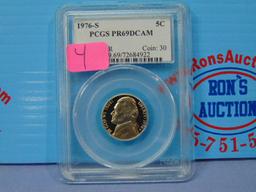 1976-S Jefferson Proof Nickel - PR-69 DCAM