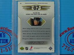 Sidney Crosby 2005-06 Upper Deck #17 Rookie Card - WCG 10 Gem-MT