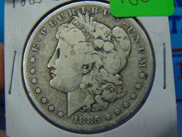 1885-S Morgan Silver Dollar