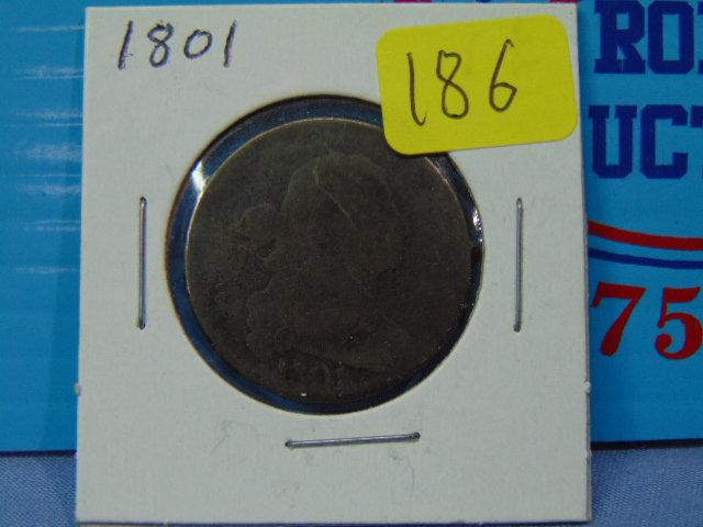 1801 Draped Bust US Large Cent