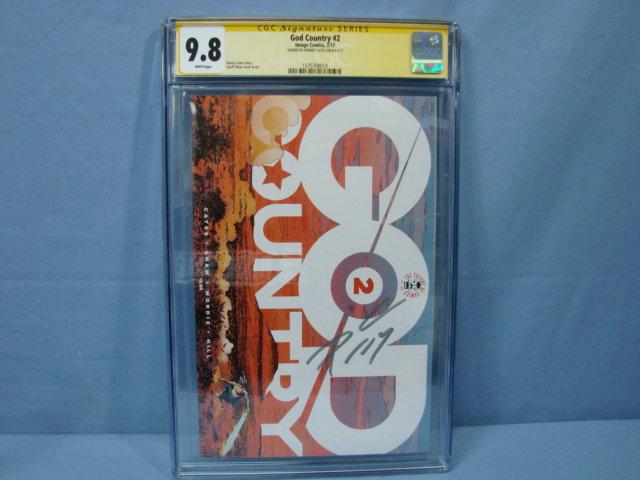 Image Comics God Country #2 - Autographed By Donny Cates - CGC 9.8