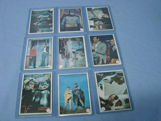 1966 Topps Batman TV Show Trading Cards - Nearly Complete Set