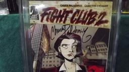 Dark Horse Comics Fight Club 2 #8 CGC Signature Series Graded 9.8 Signed By Chuck Palahniuk