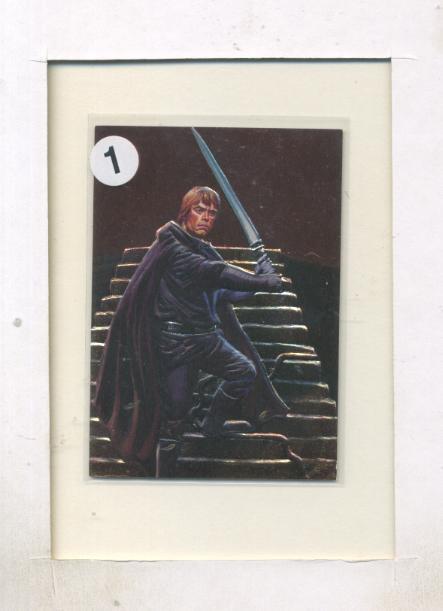 Star Wars Finest Luke Skywalker Autographed by Dan Brereton