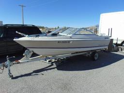 1983 Capri Bayliner with 1983 Escort Boat Trailer