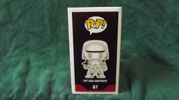 Funko Pop! Star Wars #67 First Order Snowtrooper Vinyl Bobble-Head From The Force Awakens