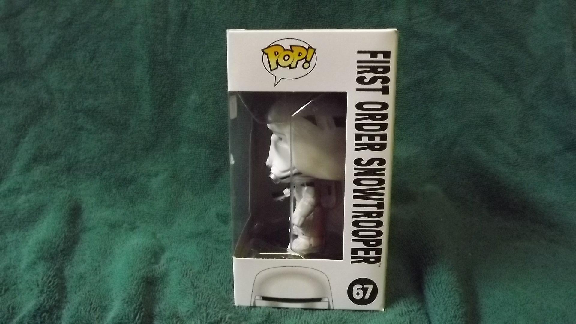 Funko Pop! Star Wars #67 First Order Snowtrooper Vinyl Bobble-Head From The Force Awakens