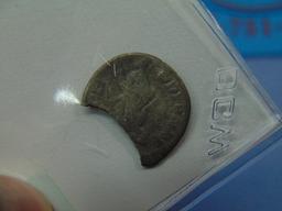 Ancient Roman Silver Denarius - Crispina