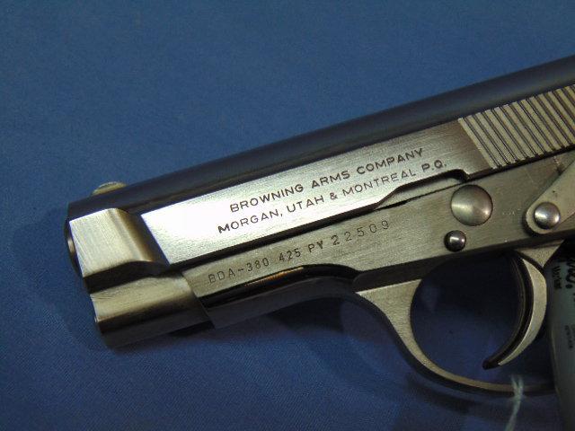 FN Browning Model BDA Semi-Automatic Pistol - 9mm Short .380 ACP