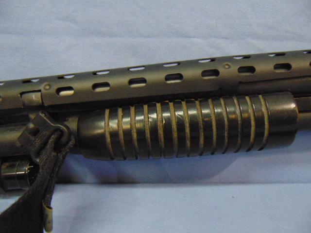 Mitchell Model 9108-BL Tactical Pistol Grip 12 Gauge Pump Shotgun
