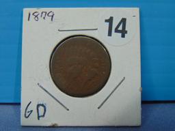 1879 Indian Head Penny - Good