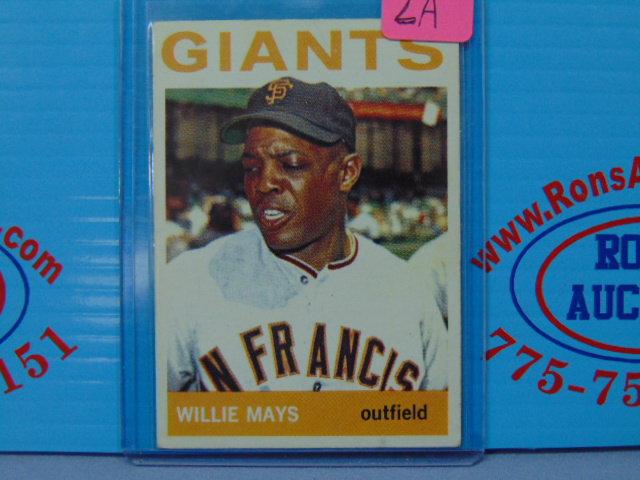 1964 Topps #150 Willie Mays Baseball Card