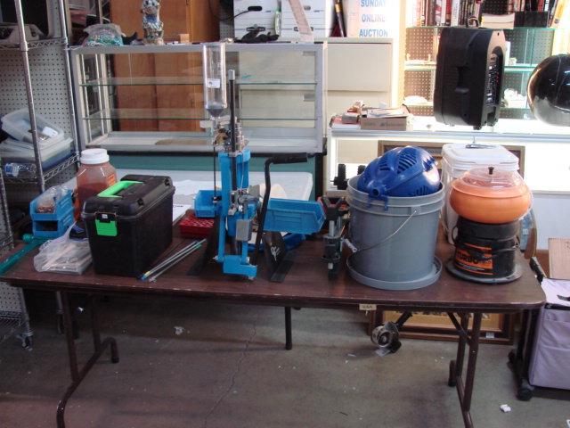 Dillon 550B Reloading Press - With Extras