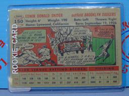 1956 Topps #150 Duke Snider Dodgers Baseball Card