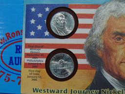 Westward Journey Nickels Series Commemorative Coin Cover