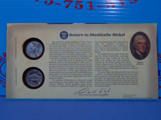 Westward Journey Nickels Series Commemorative Coin Cover