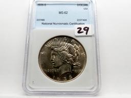 Peace $ 1935-S NNC Mint State