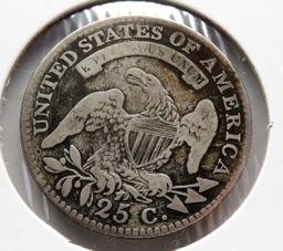 Capped Bust Quarter 1815 VG/F