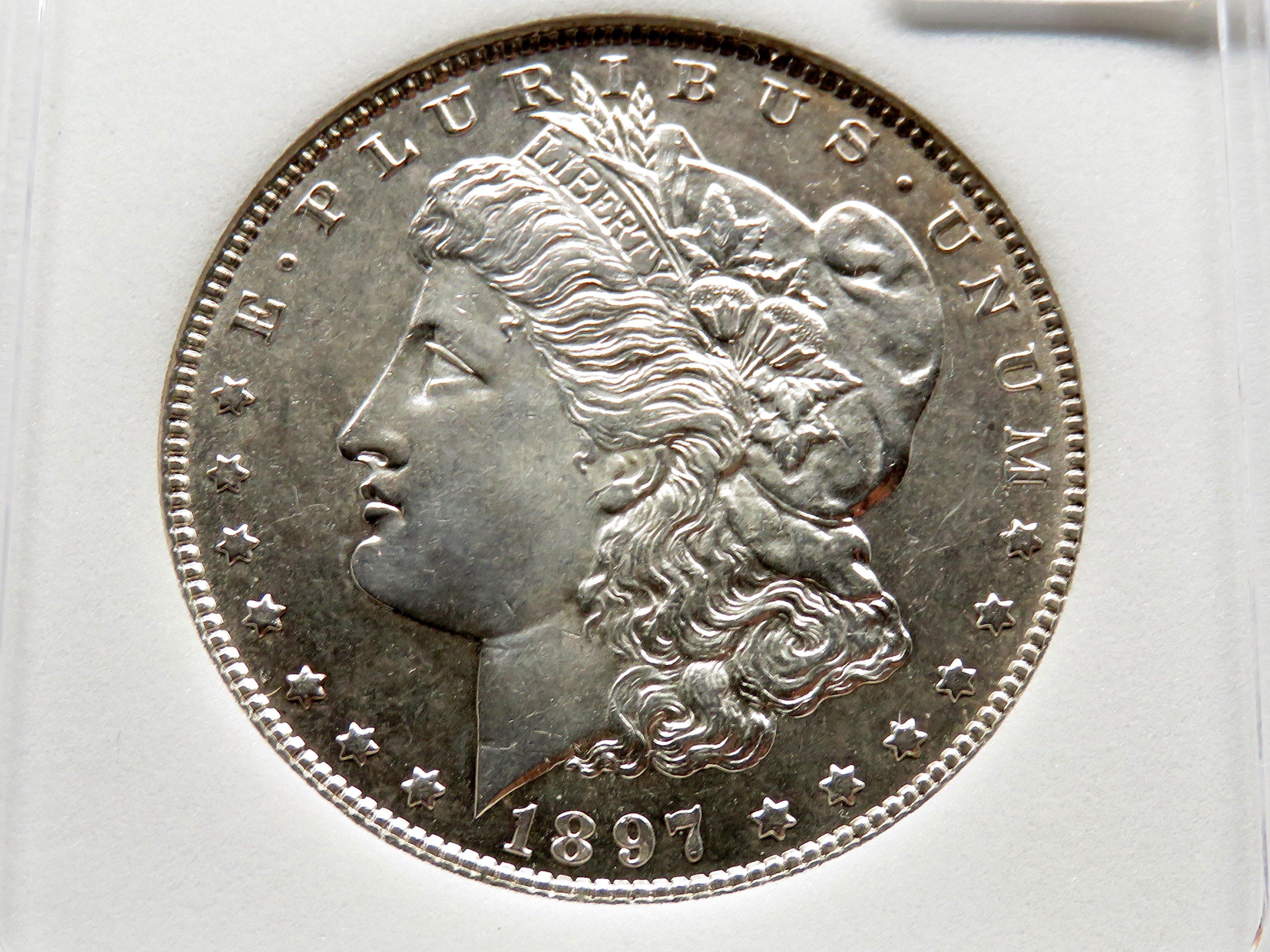 Morgan $ 1897 NNC Mint State DMPL