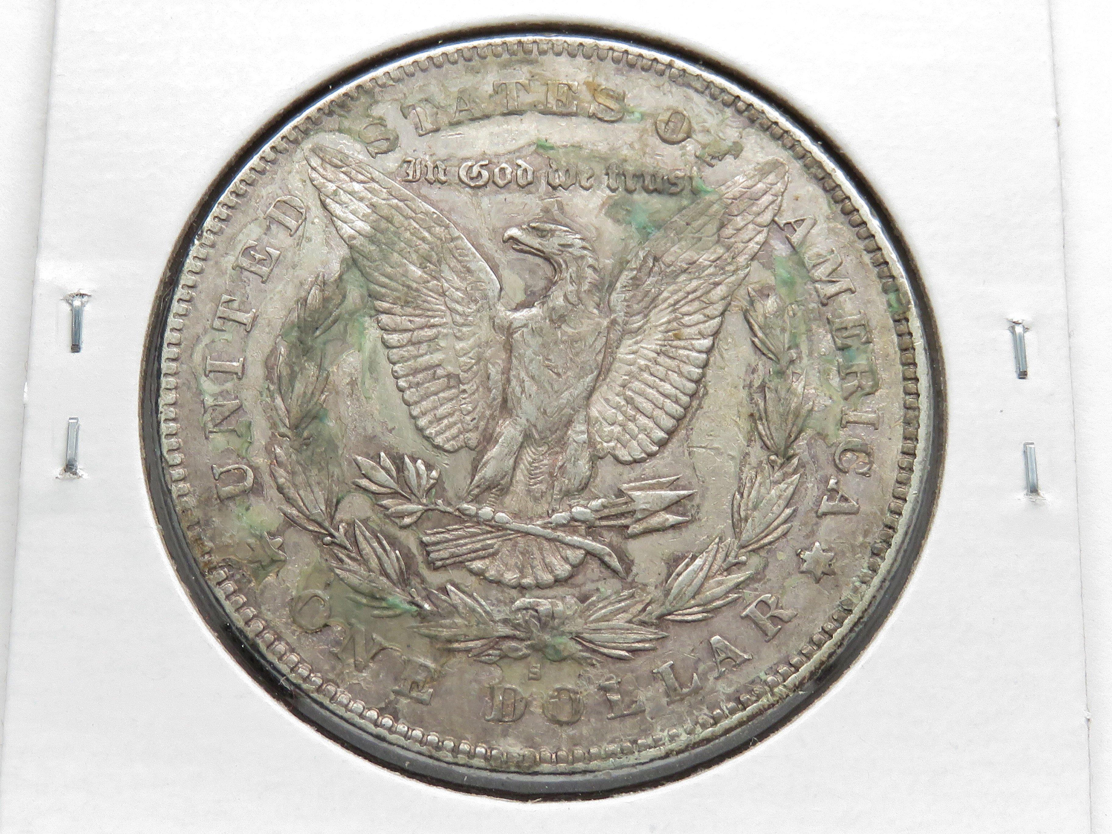 2 Morgan $: 1878 7TF 3rd Rev EF, 1878S VF problems