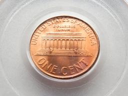 Lincoln Cent 1995 Double Die PCGS MS66Red (Older holder)