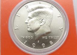 1998-S Kennedy Half $ Silver Matte/Specimen (Only 62,000 minted)