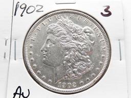 2 Morgan $ AU 1900-S & 1902