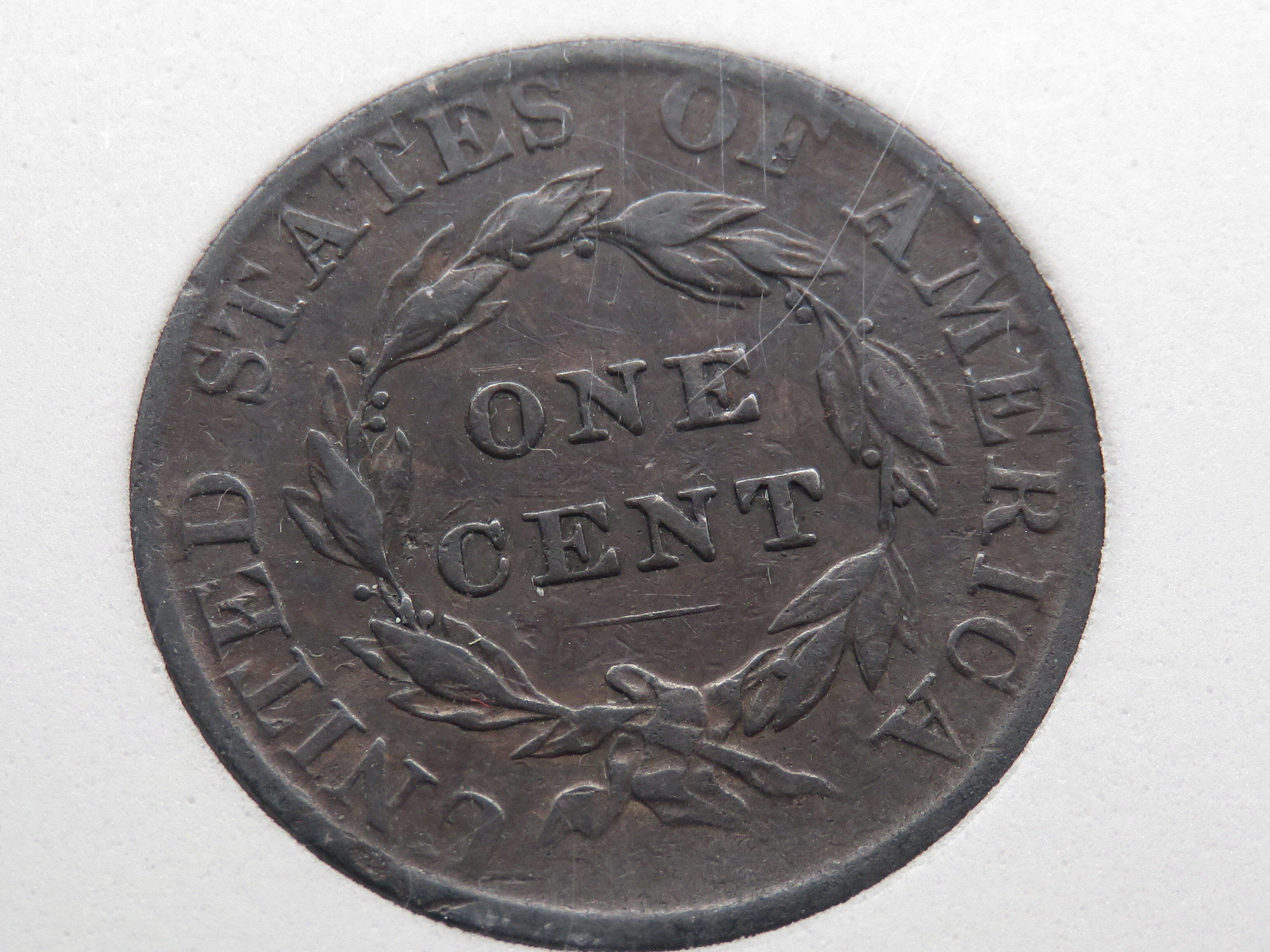 Liberty Head Large Cent 1824 NNC Very Fine