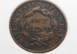 Matron Head Large Cent 1837 NNC Extra Fine