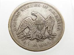 Seated Liberty $ 1860-O NNC CH Very Fine