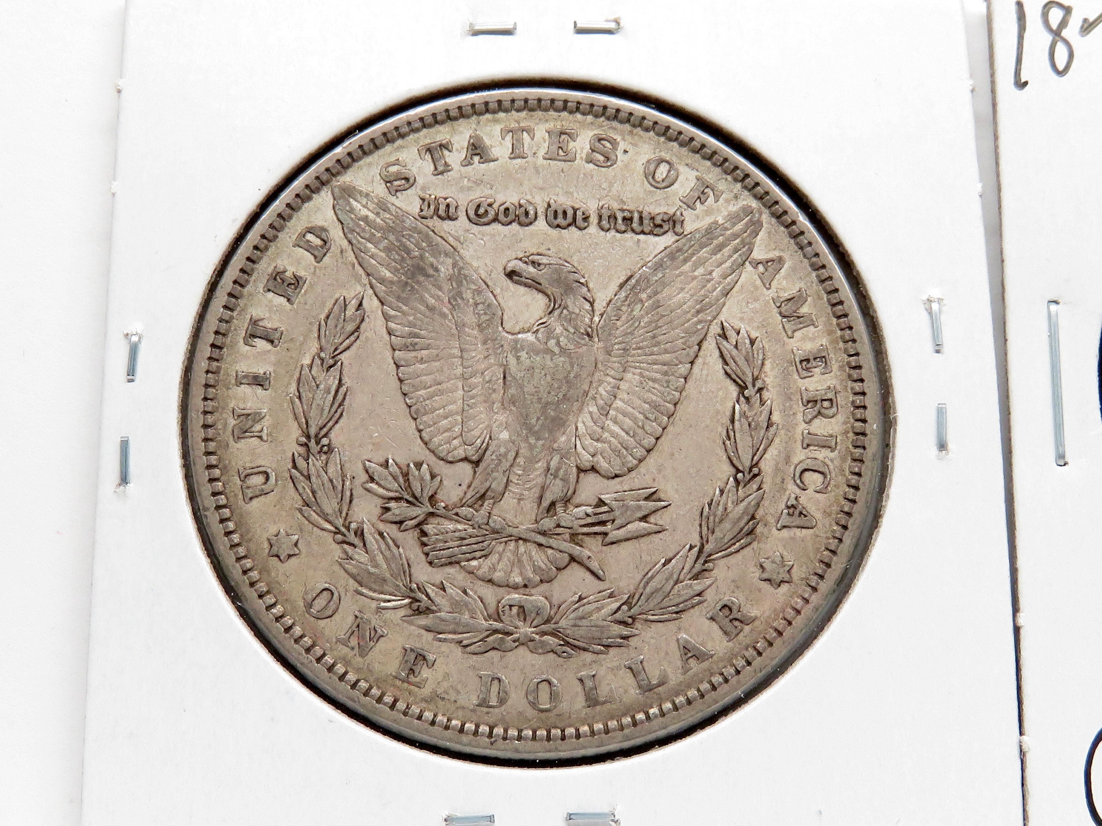 3 Morgan $: 1879 VF, 79-O G, 79S 3rd rev EF toning